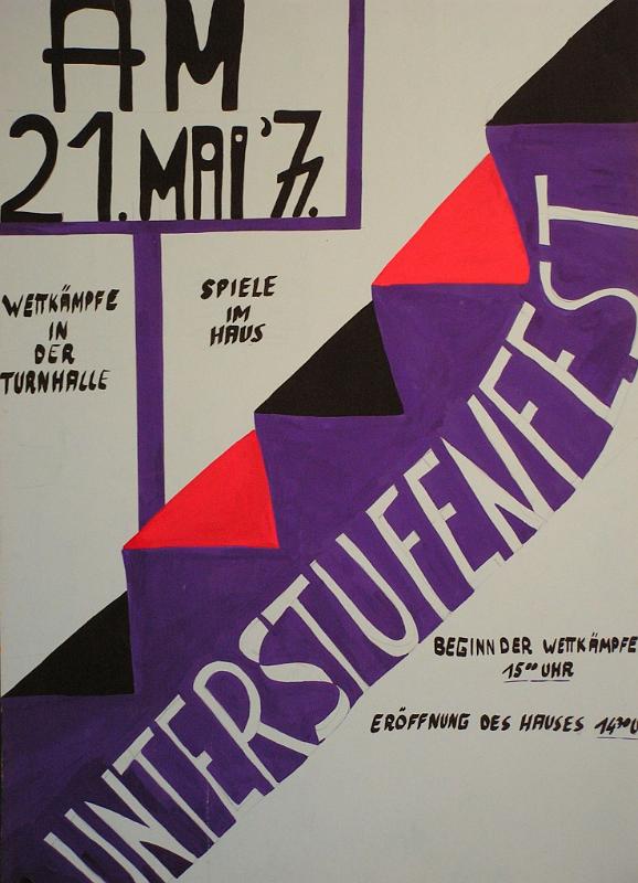 Unterstufenfest, 1971, Tempera-Karton, 48x68.jpg